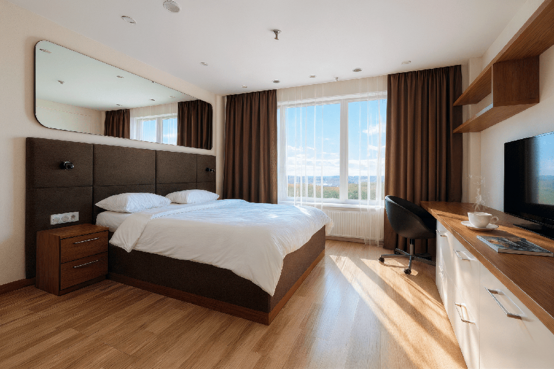 Новый уровень комфорта: стильные апартаменты и сервис в подарок!