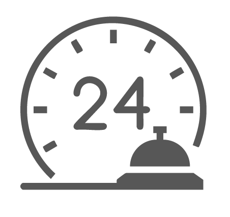 24 / 7<br> service