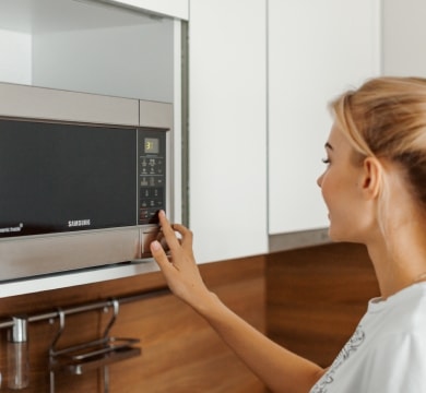Kitchen equipped with built-in appliances from leading European manufacturers